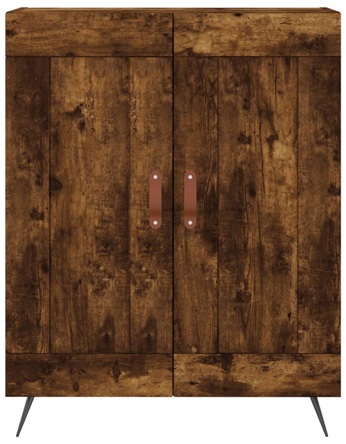 Загрузите изображение в средство просмотра галереи, Servantă, stejar fumuriu, 69,5x34x90 cm, lemn compozit
