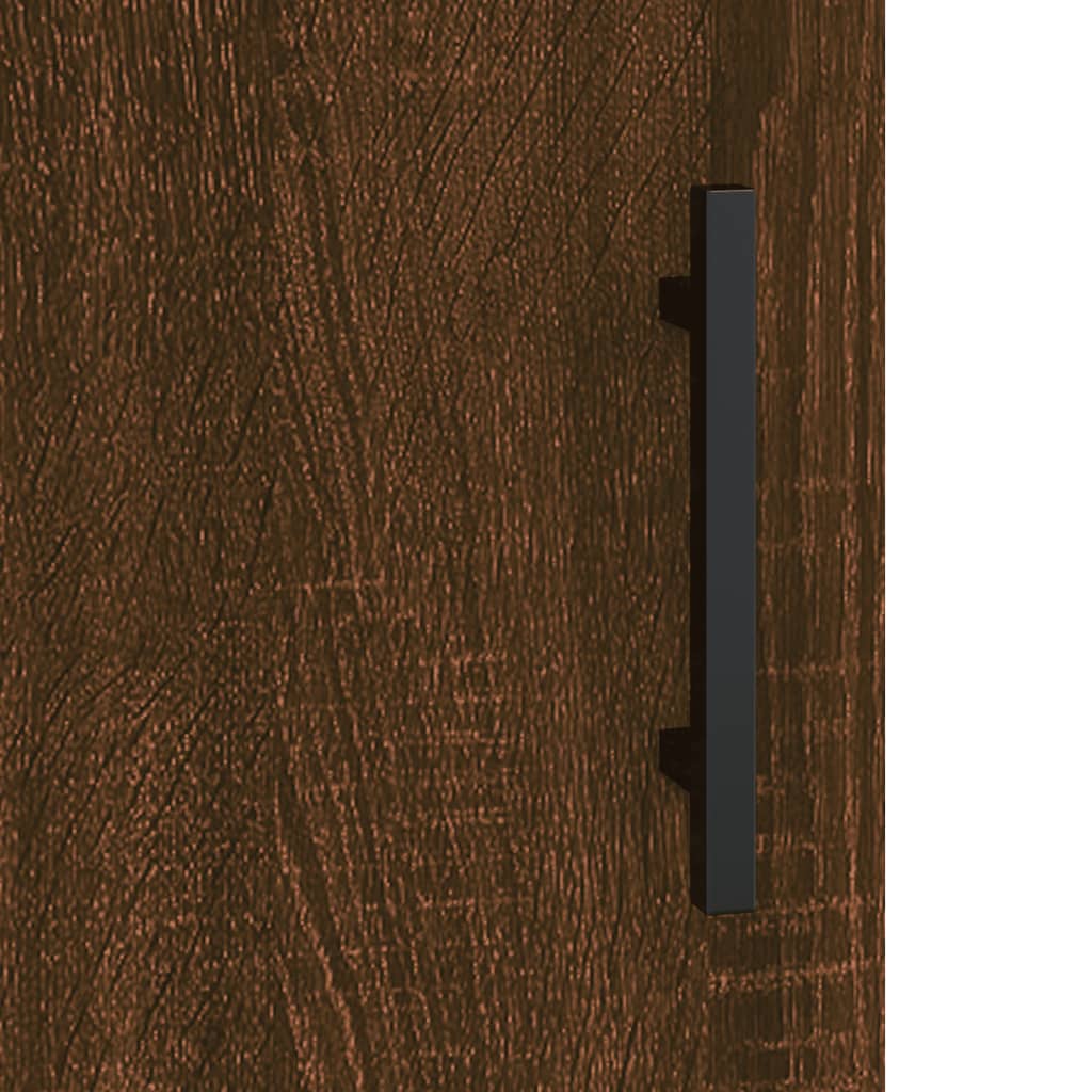 Servantă, stejar maro, 69,5x34x90 cm, lemn prelucrat