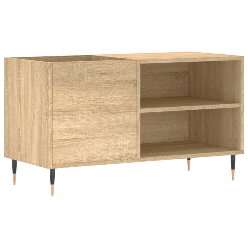 Dulap pentru discuri stejar sonoma 85x38x48 cm lemn prelucrat