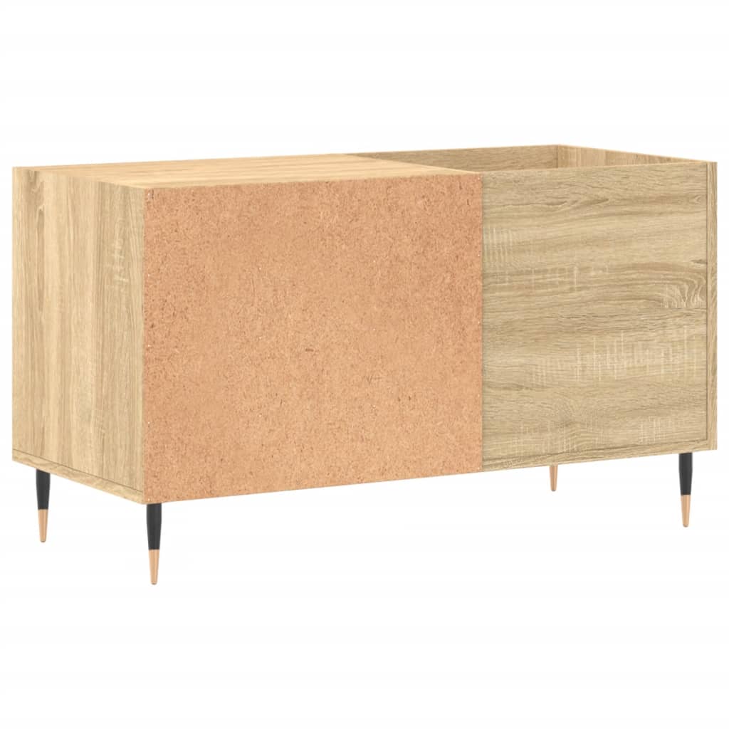 Dulap pentru discuri stejar sonoma 85x38x48 cm lemn prelucrat