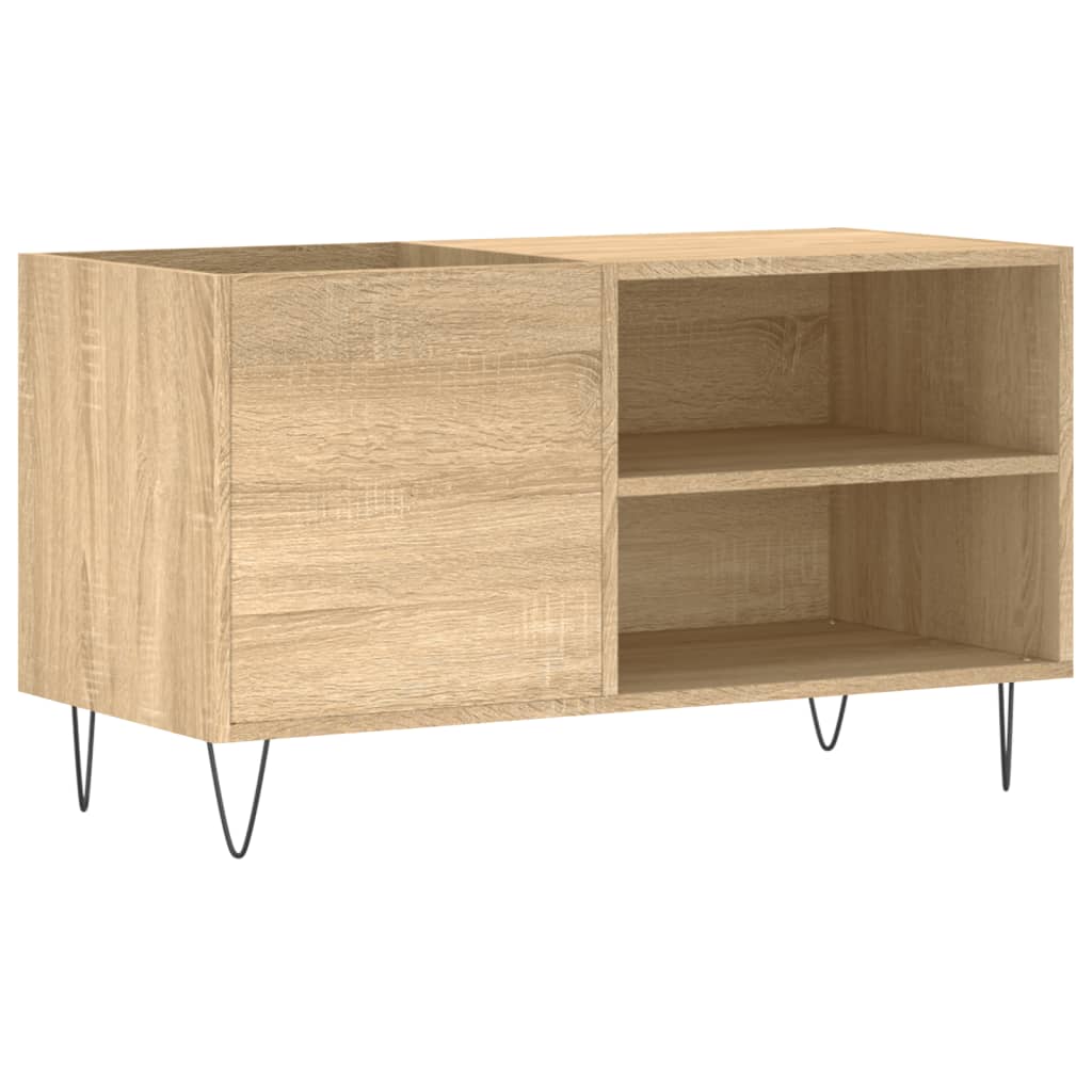 Dulap pentru discuri stejar sonoma 85x38x48 cm lemn prelucrat