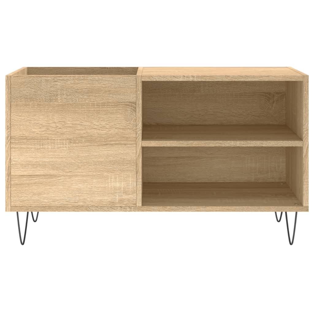 Dulap pentru discuri stejar sonoma 85x38x48 cm lemn prelucrat