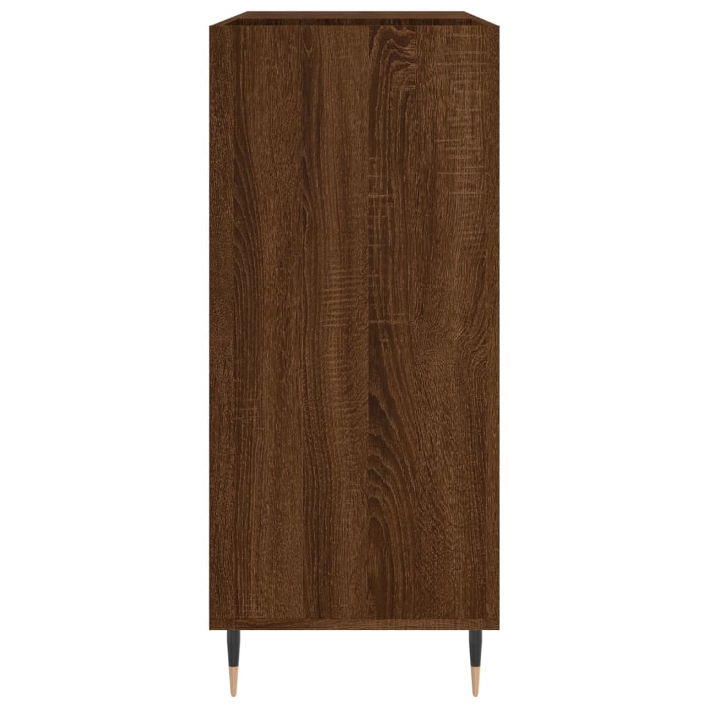 Dulap pentru discuri stejar maro 84,5x38x89 cm lemn compozit