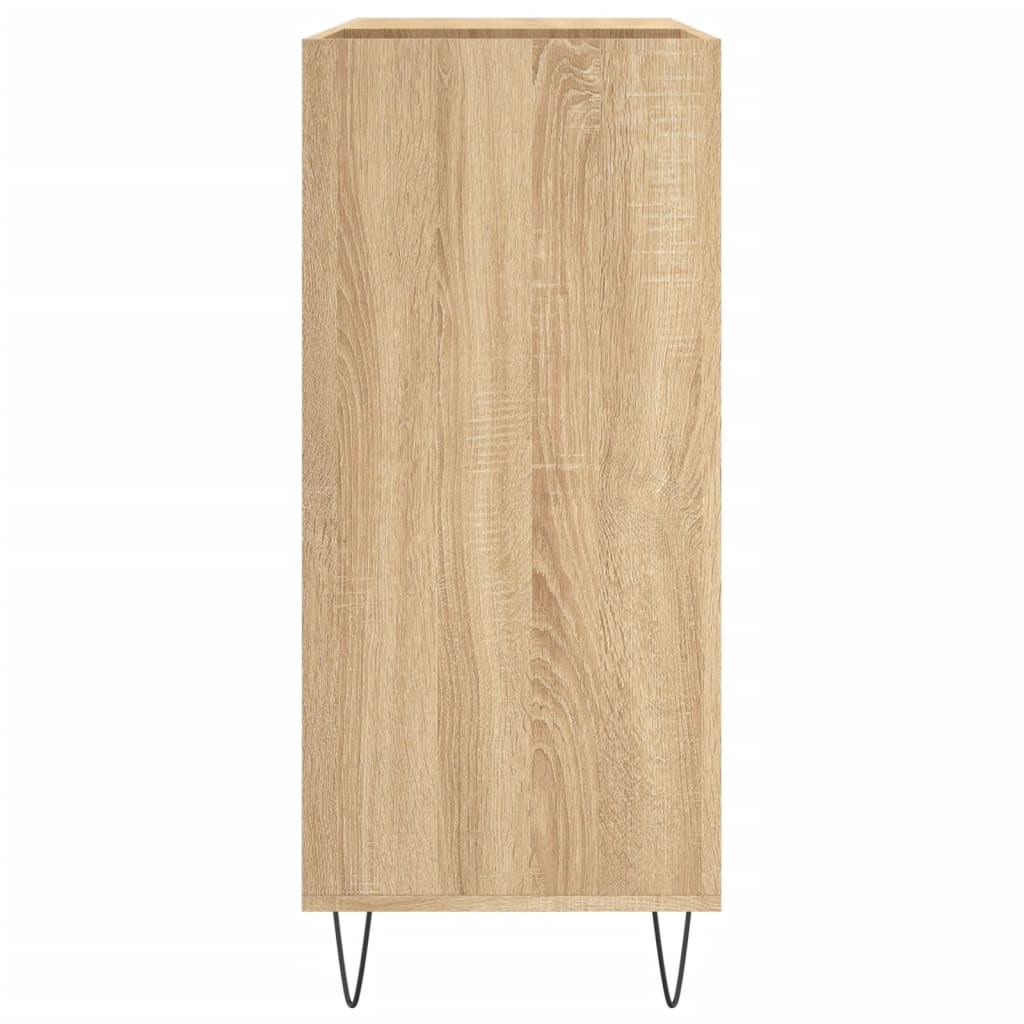 Dulap pentru discuri stejar sonoma 84,5x38x89 cm lemn compozit