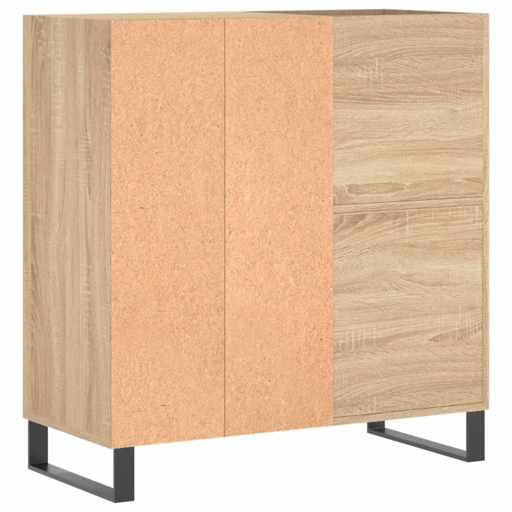 Dulap pentru discuri stejar sonoma 84,5x38x89 cm lemn compozit