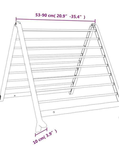 Încărcați imaginea în vizualizatorul Galerie, Suport de uscare pentru cadă extensibil, 53-90 cm, aluminiu
