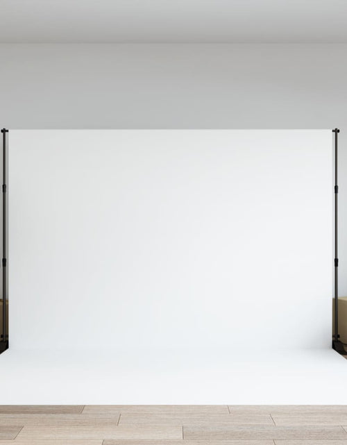 Încărcați imaginea în vizualizatorul Galerie, Suport de fundal, negru, 305x243 cm, oțel
