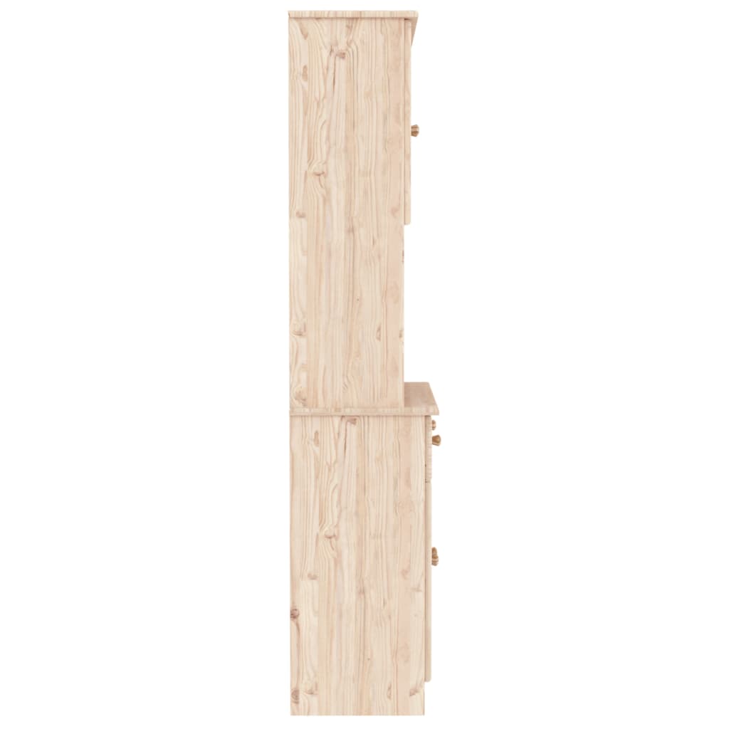 Dulap înalt ALTA, 77x35x73 cm, lemn masiv de pin