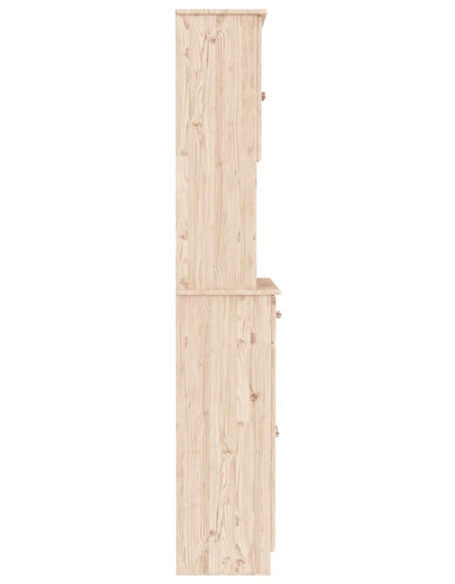 Încărcați imaginea în vizualizatorul Galerie, Dulap înalt ALTA, 77x35x188 cm, lemn masiv de pin
