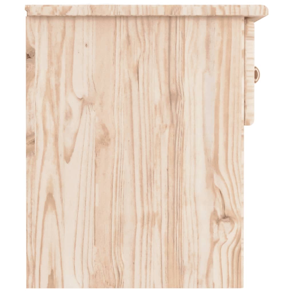 Noptieră ALTA, 41x35x41 cm, lemn masiv de pin