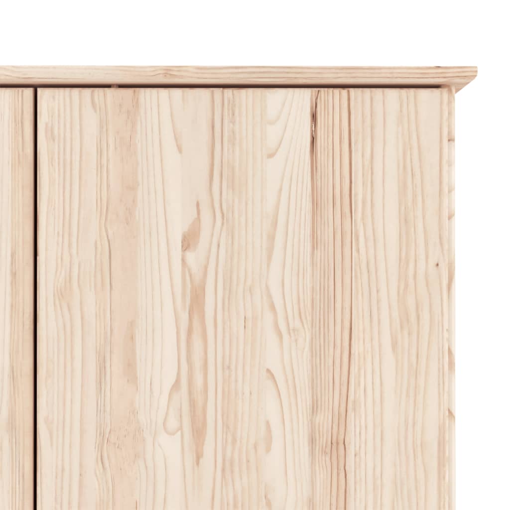 Dulap „ALTA”, 90x55x170 cm, lemn masiv de pin