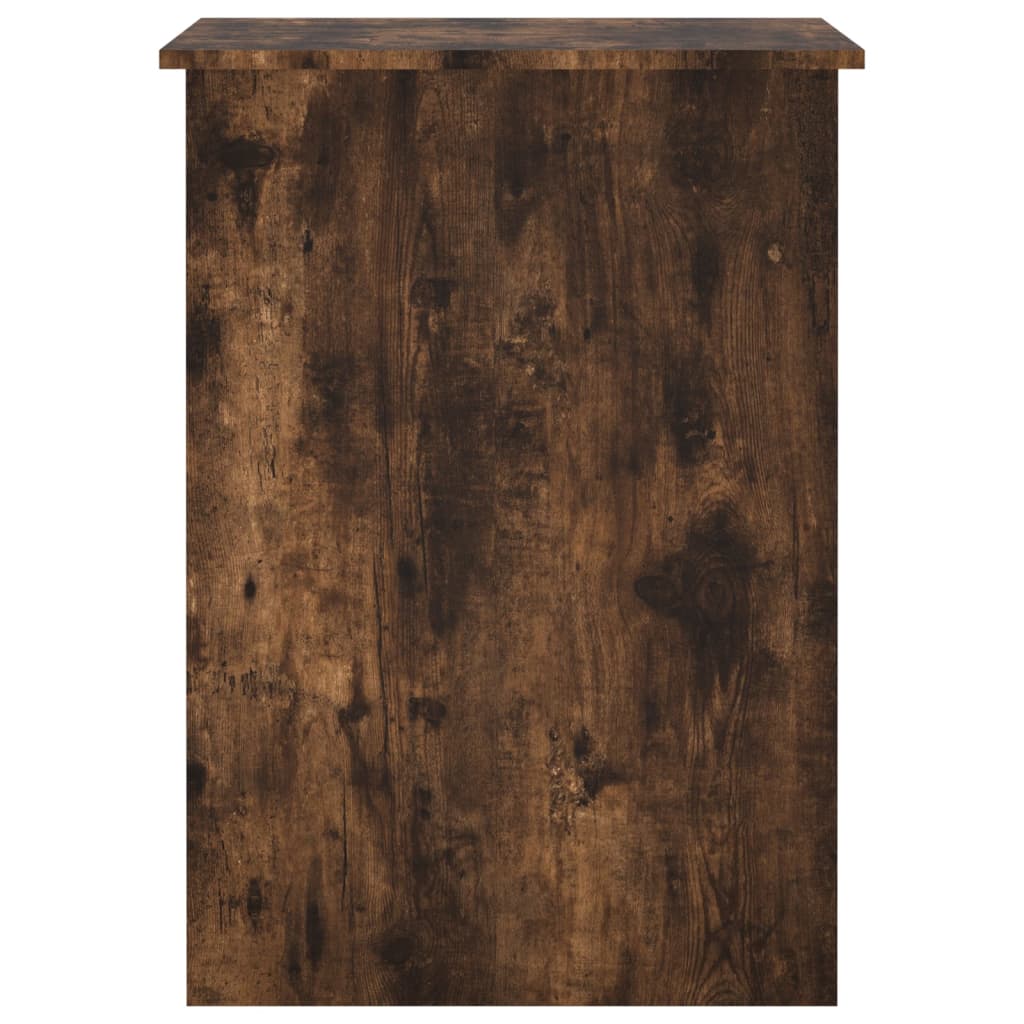 Birou, stejar afumat, 100x55x75 cm, lemn prelucrat