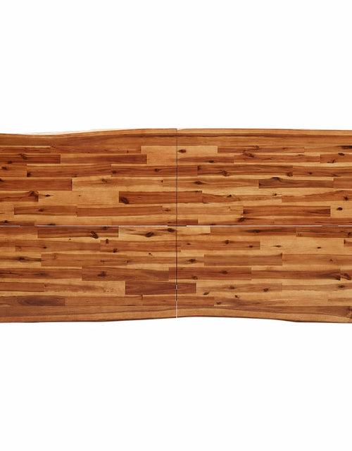 Загрузите изображение в средство просмотра галереи, Masă cu margini naturale, 200x90x75 cm, lemn masiv de acacia
