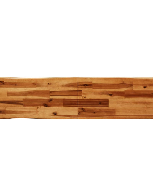 Загрузите изображение в средство просмотра галереи, Bancă cu margini naturale 160 cm, lemn masiv de acacia
