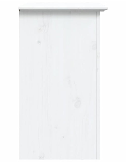 Загрузите изображение в средство просмотра галереи, Noptieră &quot;BODO&quot;, alb, 53x38,5x66 cm, lemn masiv de pin
