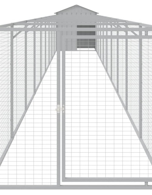 Загрузите изображение в средство просмотра галереи, Casă câine &amp; acoperiș gri deschis 117x1017x123 cm
