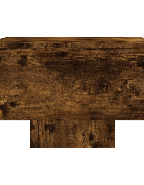 Загрузите изображение в средство просмотра галереи, Măsuță de cafea, stejar afumat, 100x49,5x31 cm, lemn prelucrat
