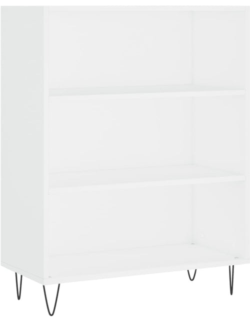 Загрузите изображение в средство просмотра галереи, Dulap înalt, alb, 69,5x32,5x180 cm, lemn prelucrat
