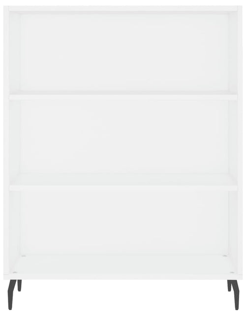 Загрузите изображение в средство просмотра галереи, Dulap înalt, alb, 69,5x32,5x180 cm, lemn prelucrat
