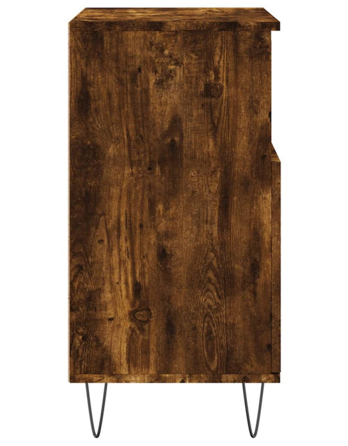 Încărcați imaginea în vizualizatorul Galerie, Servante, 2 buc., stejar afumat, lemn prelucrat
