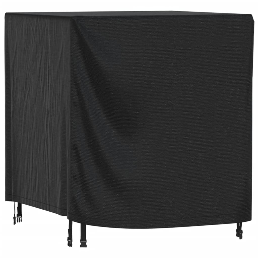 Husă mobilier de grădină negru 116x100x120 cm impermeabilă 420D