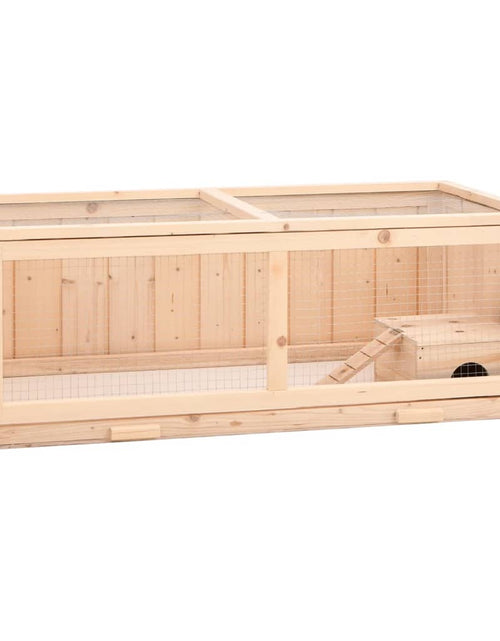 Încărcați imaginea în vizualizatorul Galerie, Cușcă pentru hamsteri, 104x52x54 cm, lemn masiv de brad - Lando

