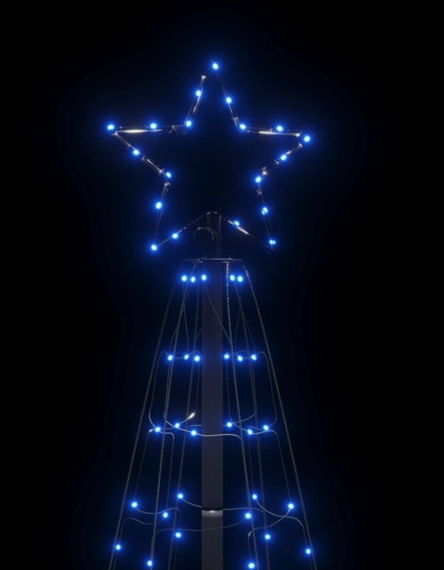 Încărcați imaginea în vizualizatorul Galerie, Lumină brad de Crăciun cu țăruși 220 LED-uri, albastru, 180 cm
