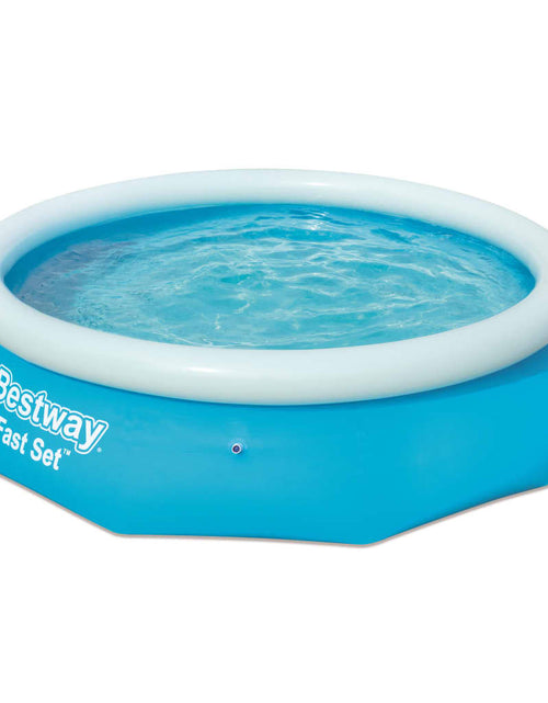 Загрузите изображение в средство просмотра галереи, Bestway Piscină gonflabilă Fast Set, 305 x 76 cm, rotundă, 57266
