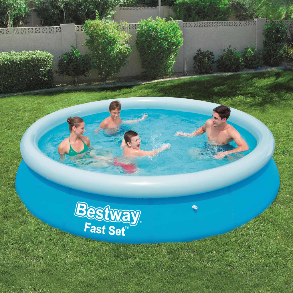 Bestway Piscină gonflabilă Fast Set, 366x76 cm, rotundă, 57273