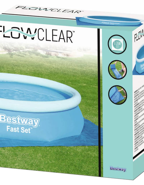 Загрузите изображение в средство просмотра галереи, Bestway Pânză de sol pentru piscină Flowclear, 335 x 335 cm
