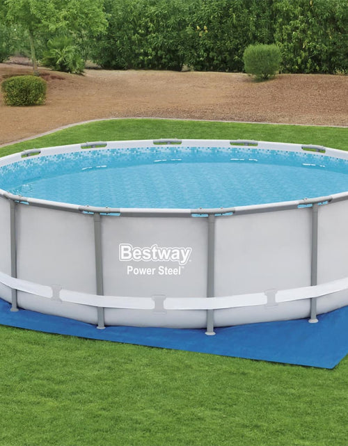 Încărcați imaginea în vizualizatorul Galerie, Bestway Pânză de sol pentru piscină Flowclear, 488 x 488 cm
