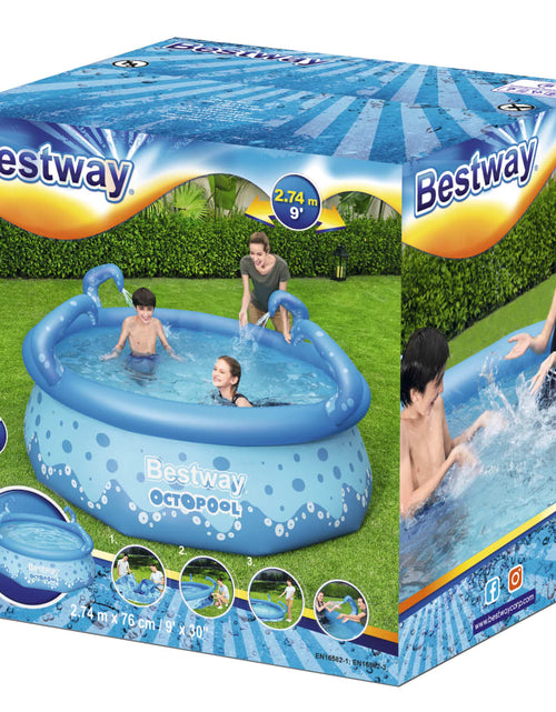 Загрузите изображение в средство просмотра галереи, Bestway Piscină Easy Set &quot;OctoPool&quot;, 274x76 cm
