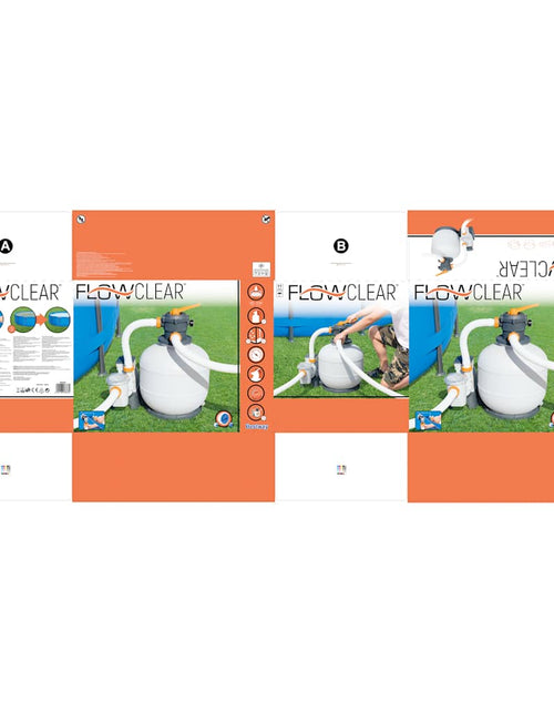 Загрузите изображение в средство просмотра галереи, Bestway Pompă de filtrare cu nisip Flowclear, 8327 L/h
