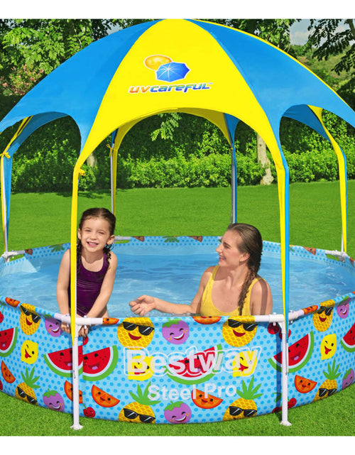 Încărcați imaginea în vizualizatorul Galerie, Bestway Piscină supraterană copii Steel Pro, protecție UV, 244x51 cm
