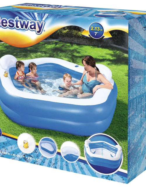 Загрузите изображение в средство просмотра галереи, Bestway Piscină Family Fun, 213x206x69 cm
