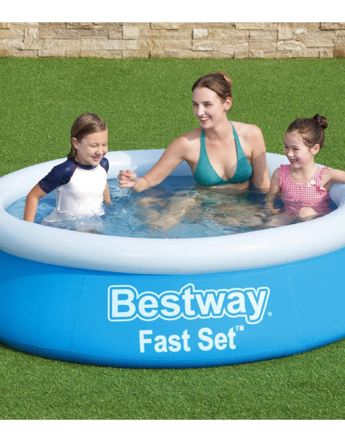 Încărcați imaginea în vizualizatorul Galerie, Bestway Piscina gonflabilă Fast Set, albastru, 183x51 cm, rotundă
