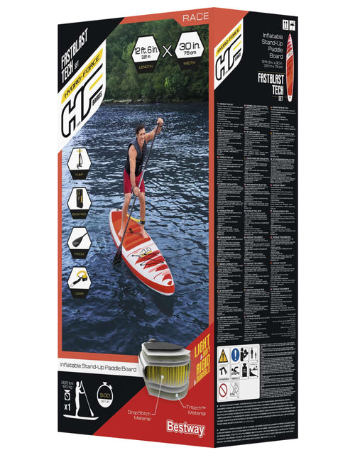 Încărcați imaginea în vizualizatorul Galerie, Bestway Set SUP Hydro-Force Fastblast Tech, 381x76x15 cm
