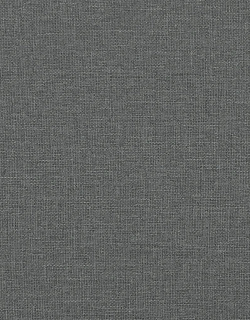 Încărcați imaginea în vizualizatorul Galerie, Canapea cu 3 locuri cu pernuțe, gri închis, 180 cm, textil
