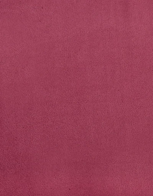 Încărcați imaginea în vizualizatorul Galerie, Canapea cu 2 locuri cu pernuțe, roșu vin, 140 cm, catifea
