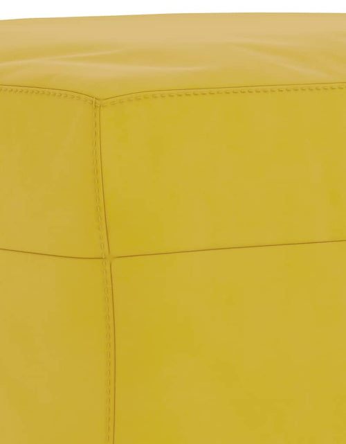 Încărcați imaginea în vizualizatorul Galerie, Set de canapele, 4 piese, galben, catifea
