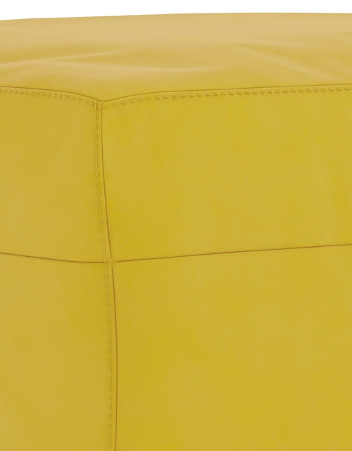 Încărcați imaginea în vizualizatorul Galerie, Set de canapele cu perne, 4 piese, galben, catifea
