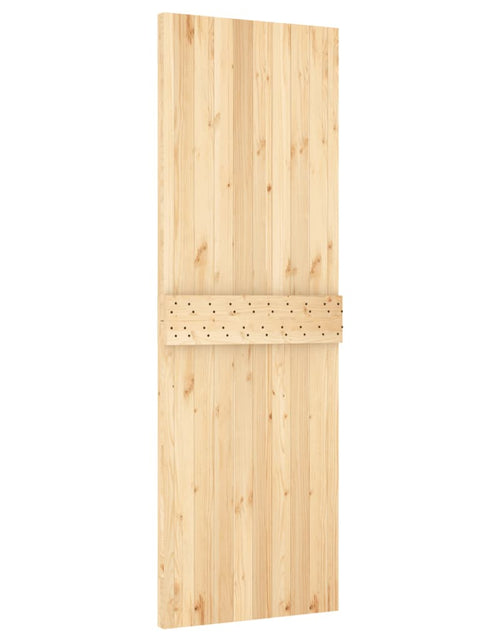 Încărcați imaginea în vizualizatorul Galerie, Ușă glisantă cu set de feronerie 70x210 cm, lemn masiv de pin
