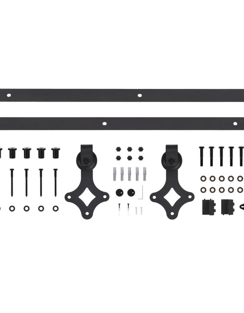 Загрузите изображение в средство просмотра галереи, Ușă glisantă cu set de feronerie 95x210 cm, lemn masiv de pin
