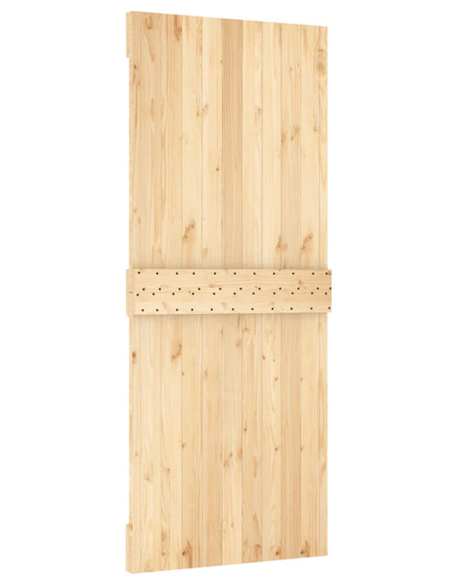 Загрузите изображение в средство просмотра галереи, Ușă glisantă cu set de feronerie 85x210 cm, lemn masiv de pin
