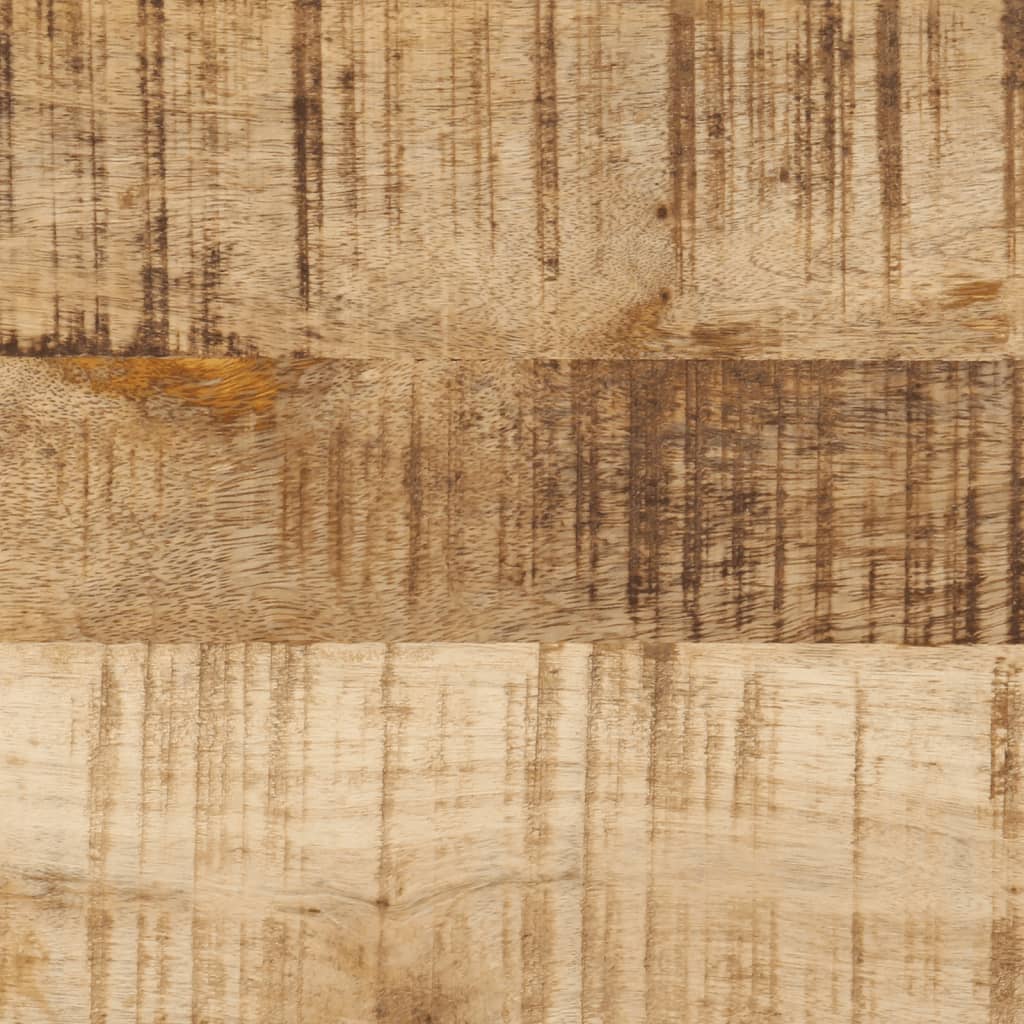 Dulap de baie, 40x30x50 cm, fier și lemn masiv de mango - Lando