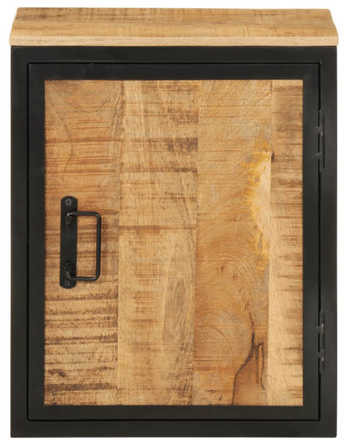 Încărcați imaginea în vizualizatorul Galerie, Dulap de baie, 40x30x50 cm, fier și lemn masiv de mango - Lando
