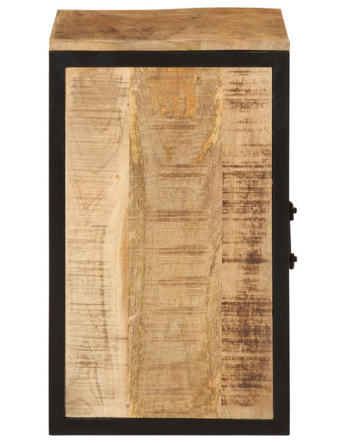 Încărcați imaginea în vizualizatorul Galerie, Dulap de baie, 40x30x50 cm, fier și lemn masiv de mango - Lando
