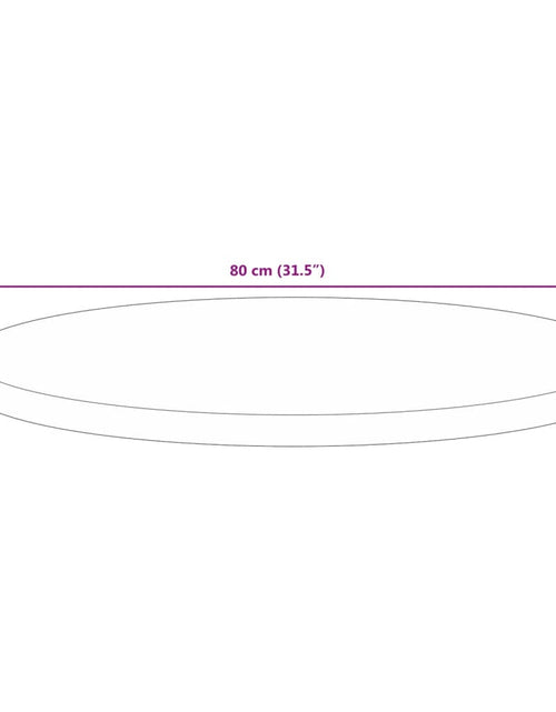 Încărcați imaginea în vizualizatorul Galerie, Blat de masă rotund, Ø 80x3,8 cm, lemn masiv reciclat
