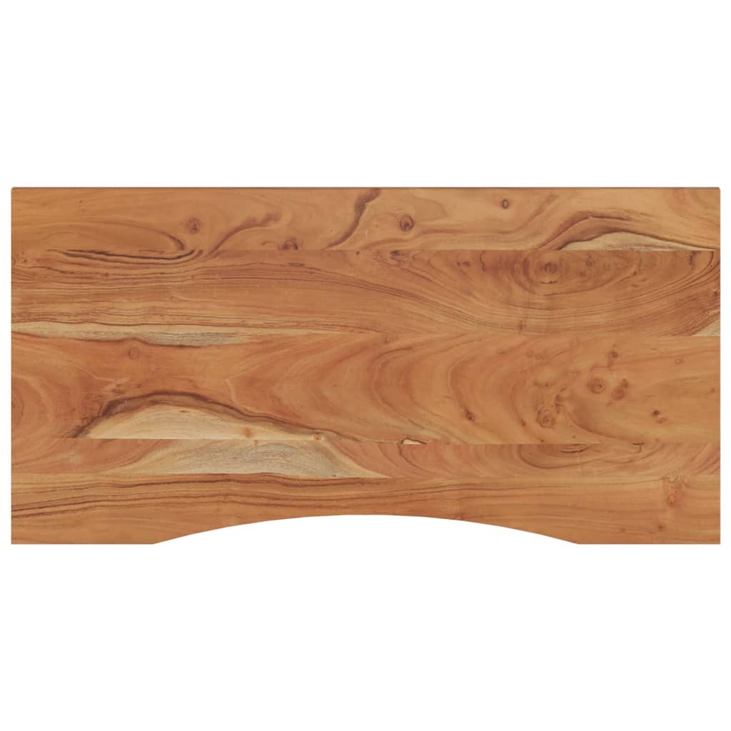 Blat de birou 110x60x2,5 cm dreptunghiular lemn masiv de acacia