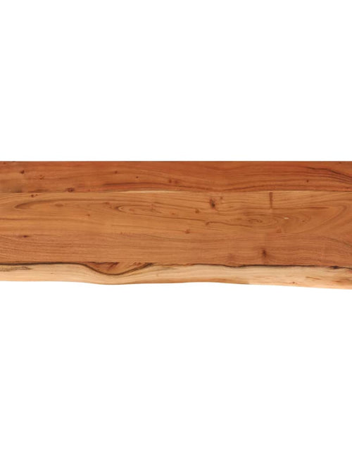 Загрузите изображение в средство просмотра галереи, Raft perete 110x30x2,5cm dreptunghiular lemn acacia margine vie
